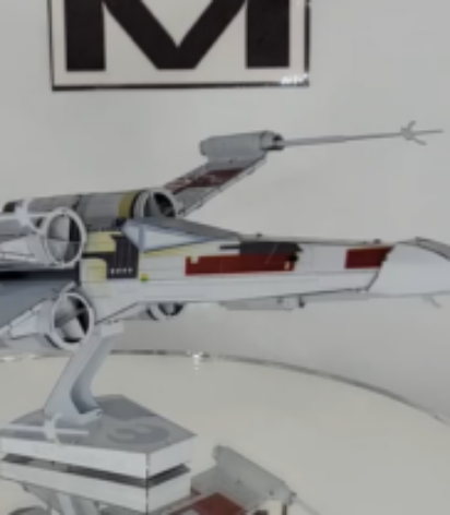 Building the Metal Earth ICONX X-Wing Starfighter