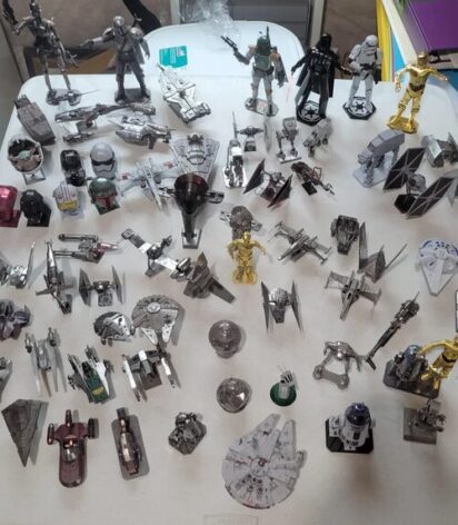 All 66 Star Wars Metal Earth Models Completed — A Collector’s Journey